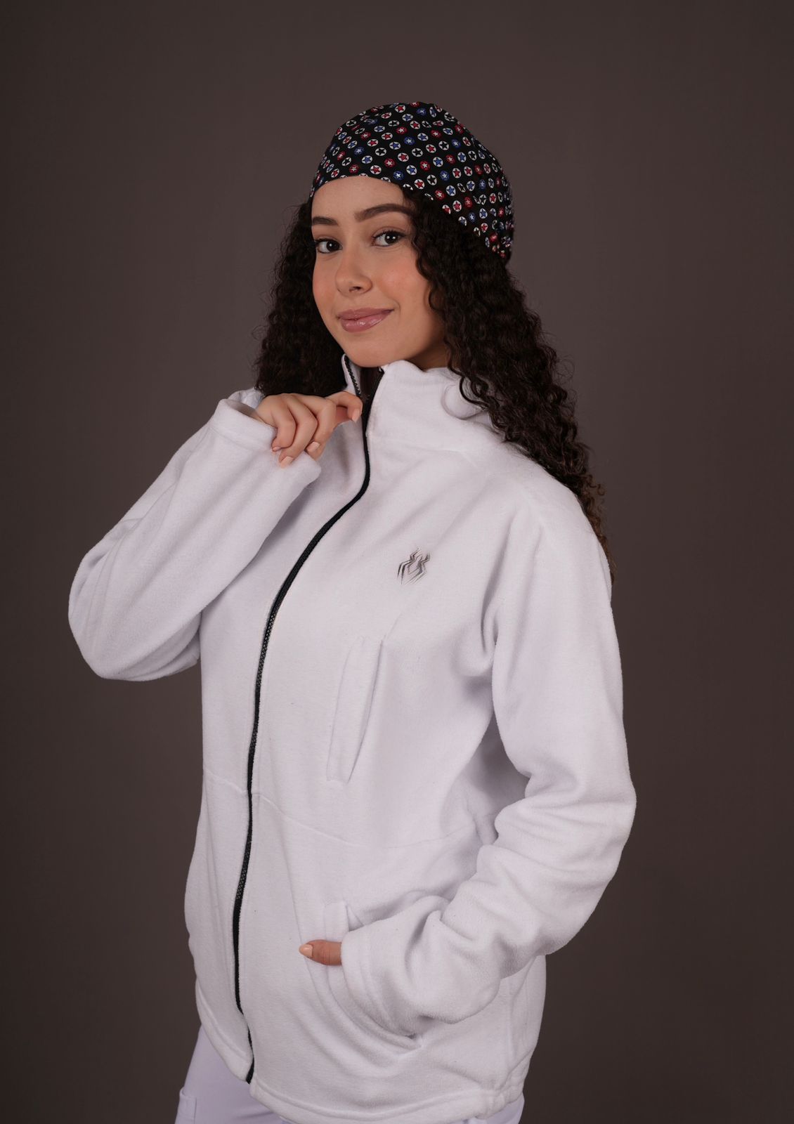 Veste POLAIRE Femme - Blanc