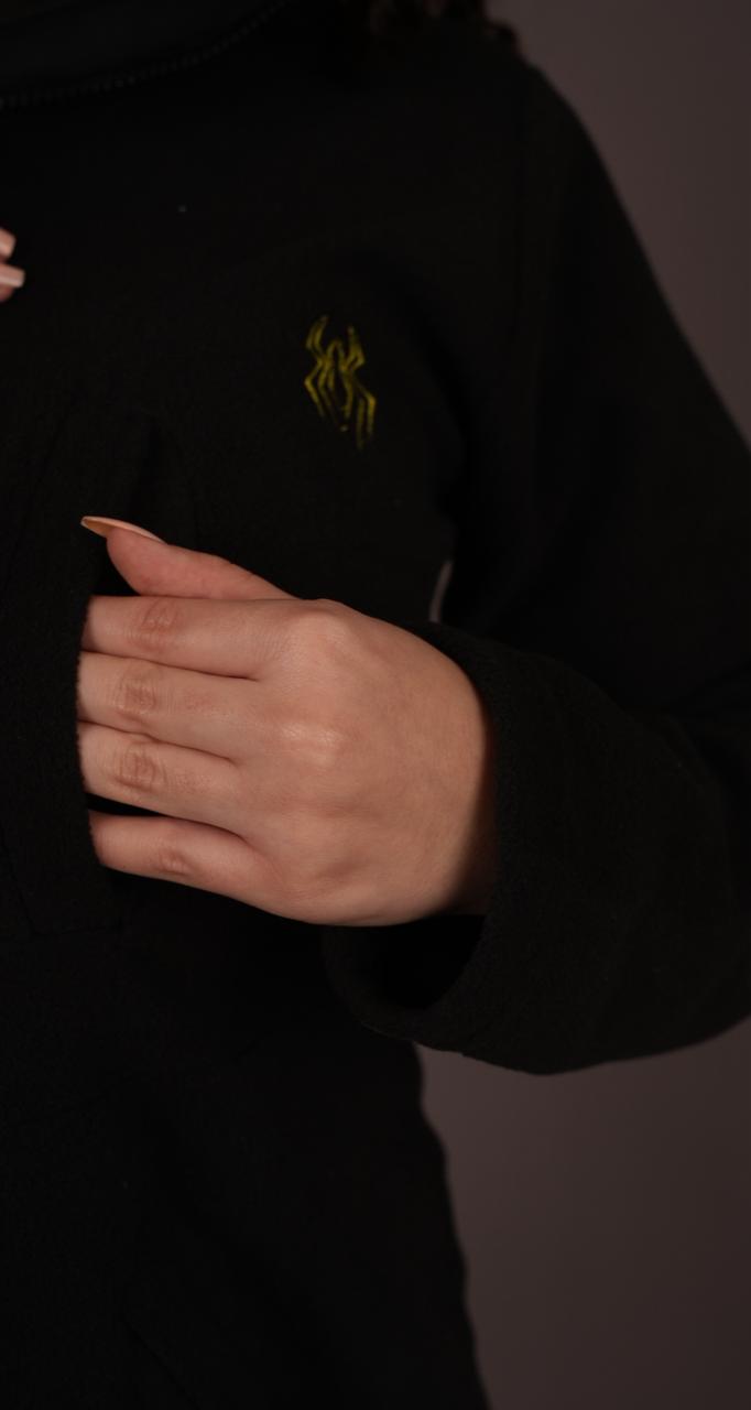 Veste POLAIRE femme - Noir