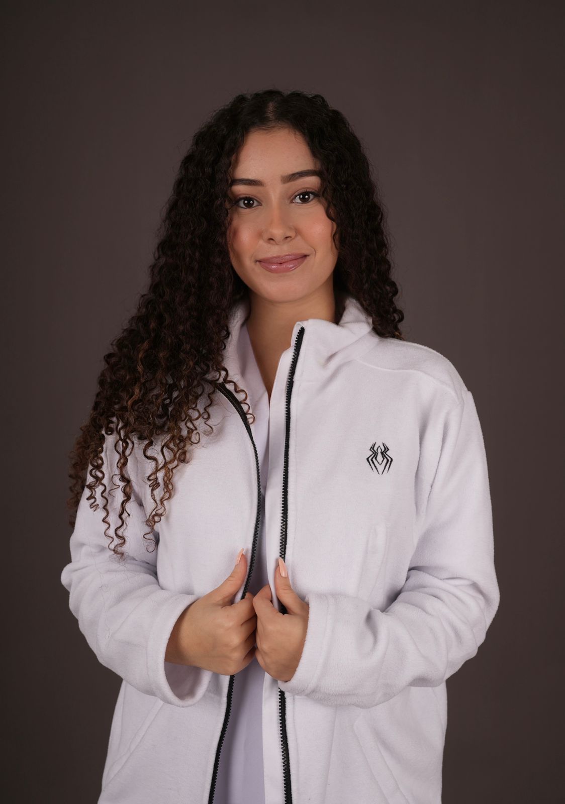 Veste POLAIRE Femme - Blanc