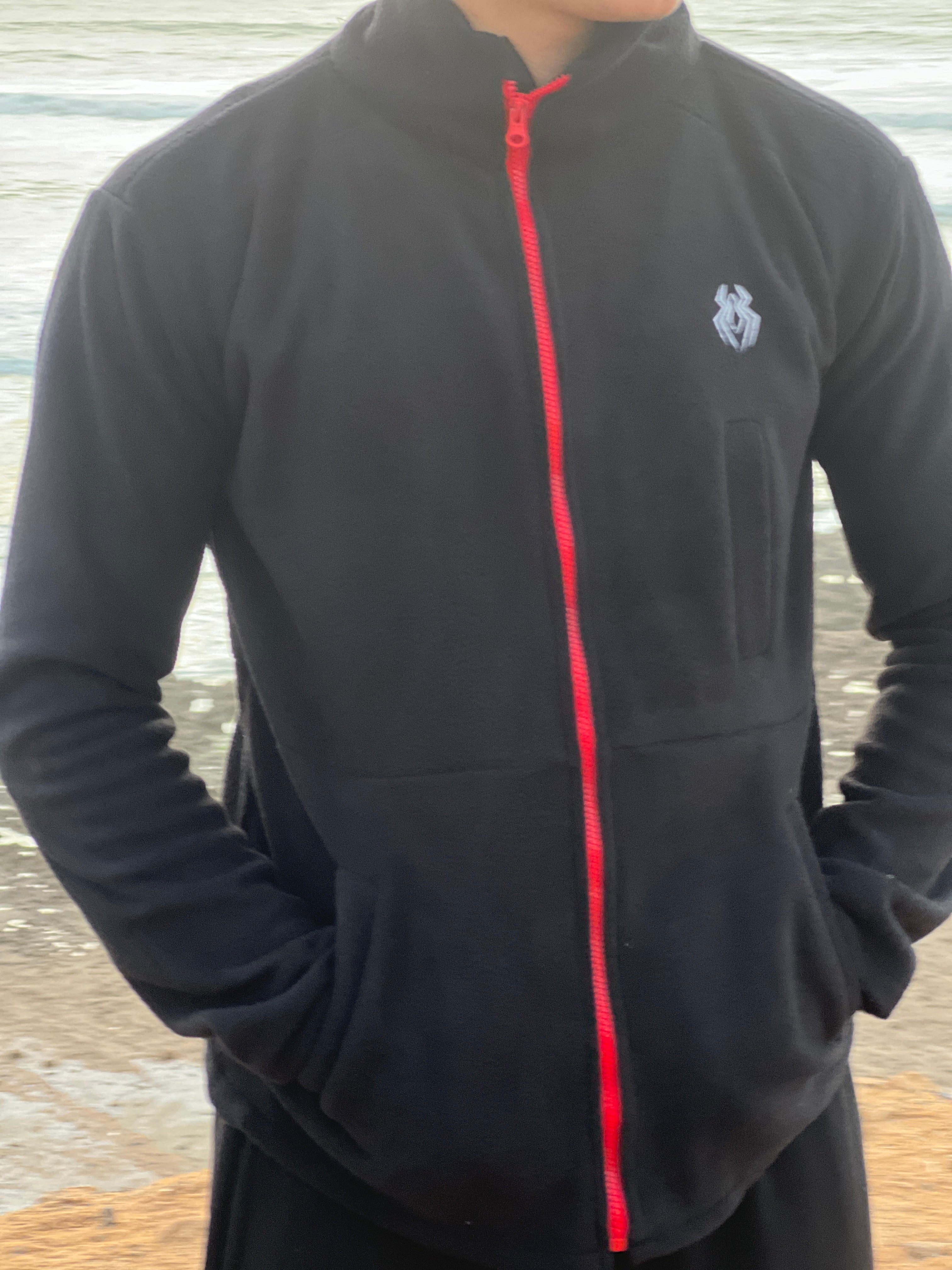 Veste POLAIRE Homme - Noir