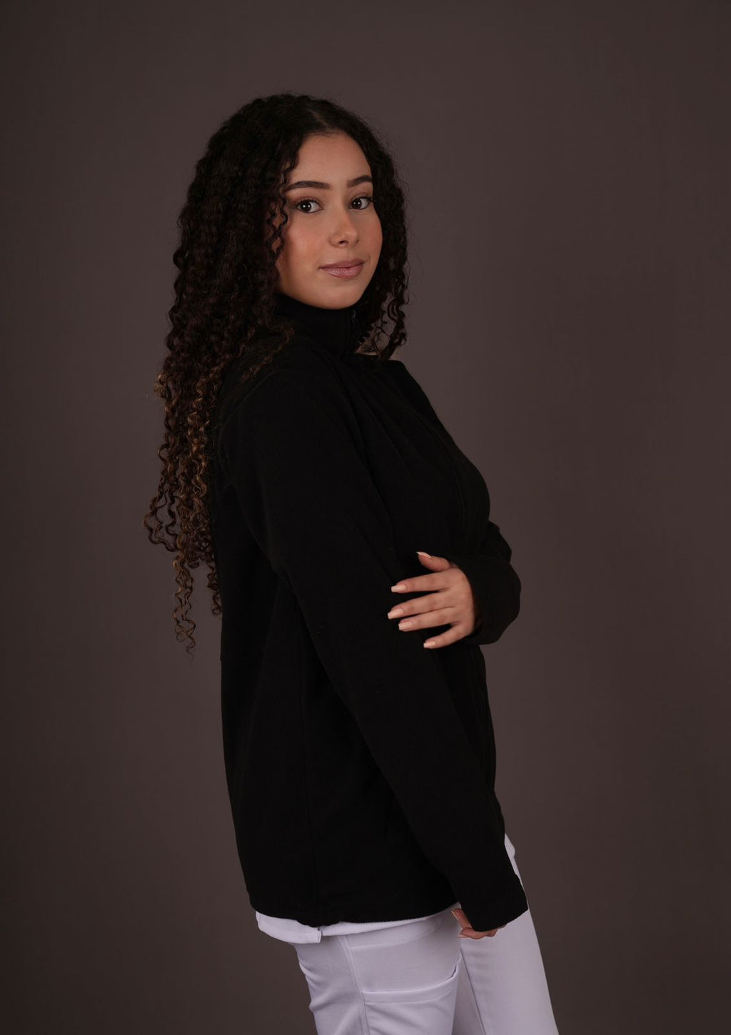 Veste POLAIRE femme - Noir