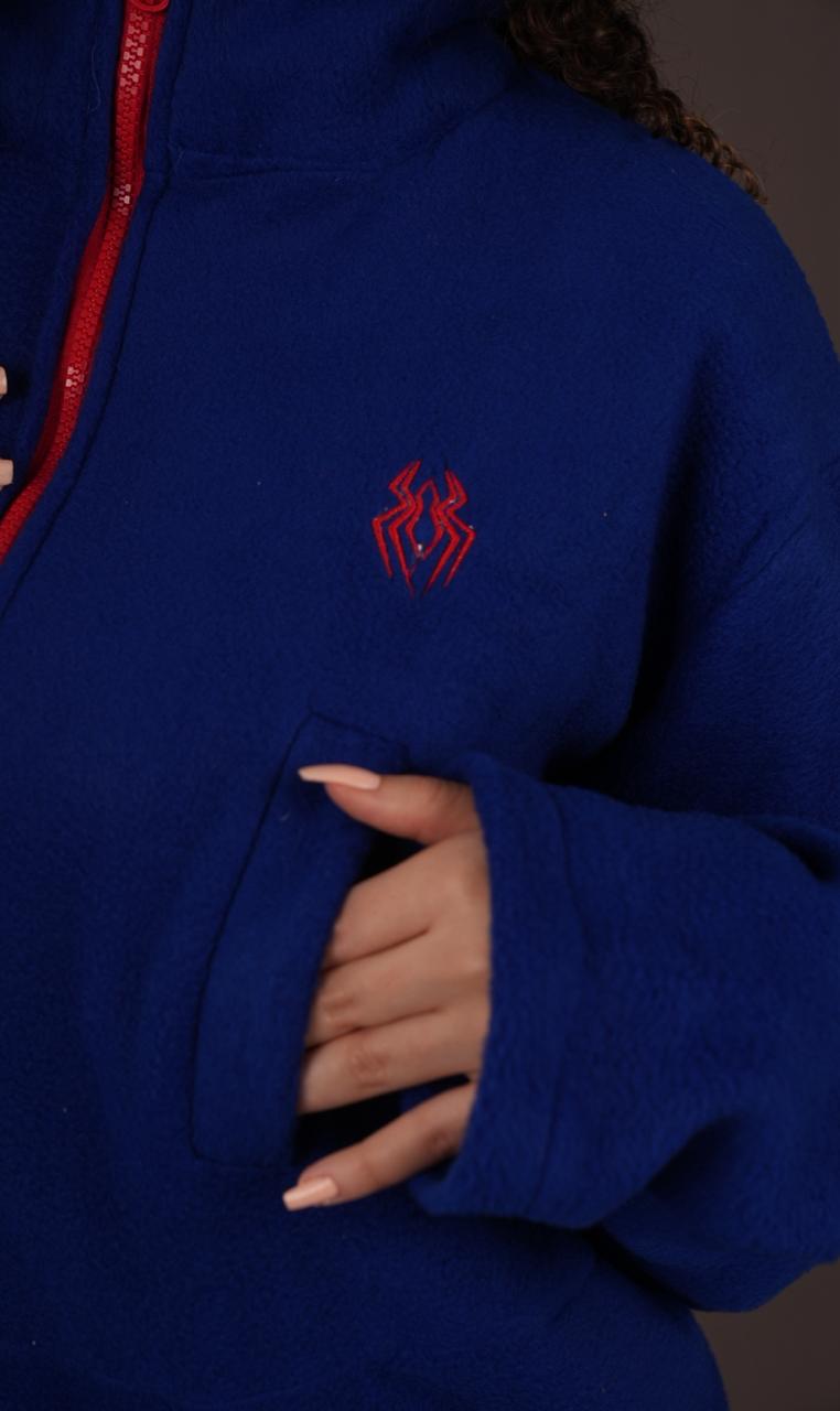 Veste POLAIRE Femme - Bleu marine