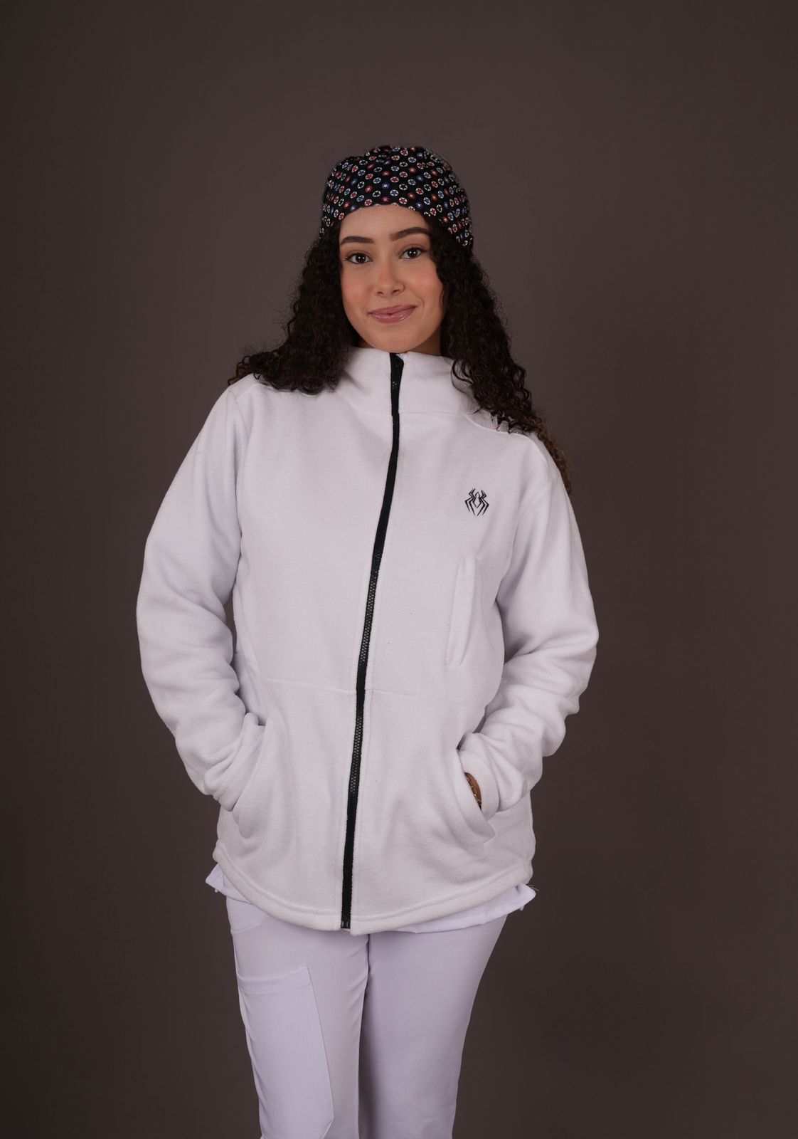 Veste POLAIRE Femme - Blanc